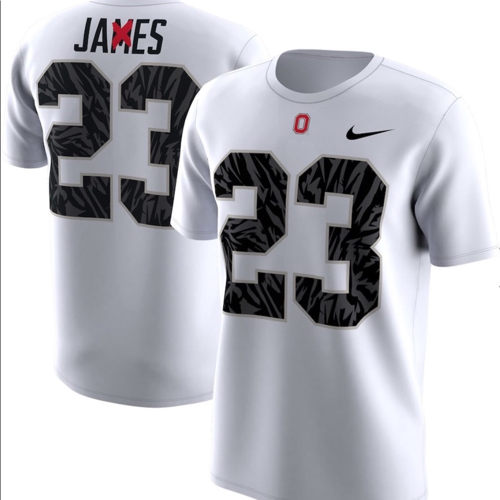NIKE LABRON JAMES #23 OHIO STATE BUCKEYE